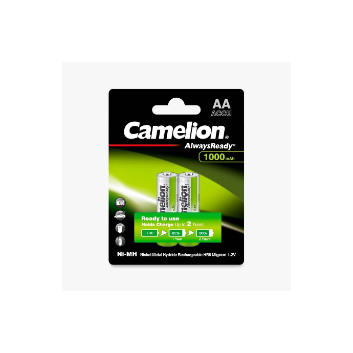 [BT-CA-RC-O-CMLN-AA] Camelion AA Universal Cell 1000Mah Rechargeable