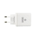 Cherry Dual Port Charger with Type-C to iOS Cable - Fast & Versatile