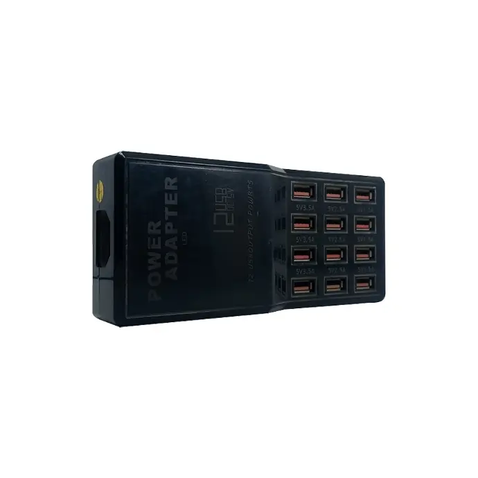 12 USB Ports Charging Power Adapter - Multi-Device Fast Charging