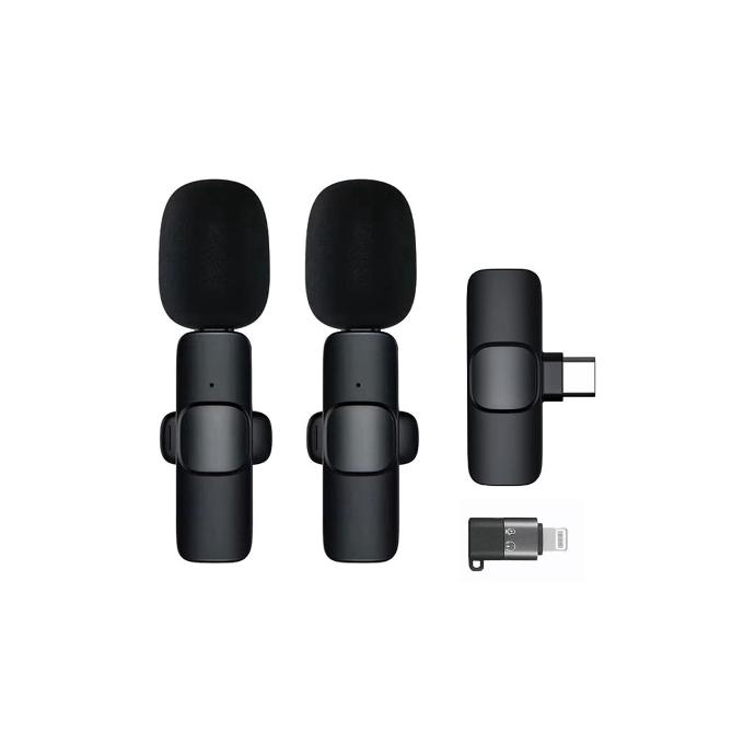 [CPU MIC-26] K9 Dual Wireless Microphone - High-Quality Audio Solution