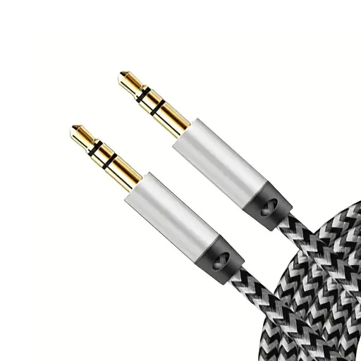 [DMA7A1-1] 1.5 Meter Branded AUX Audio Cable for High-Quality Sound