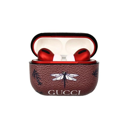 [HFBCASE-4-13] Elegant Brown AirPods Silicone Case - Stylish & Durable Protection