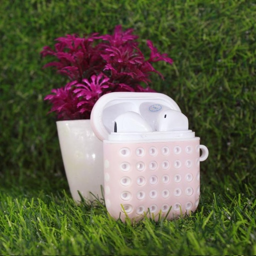 [HFBCASE-4-22] Baby Pink AirPods Silicone Case - Stylish & Durable Protection