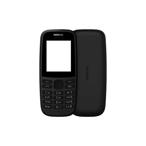 [HS6NK10519-3-2] Nokia 105 (19) Housing Complete (Black)