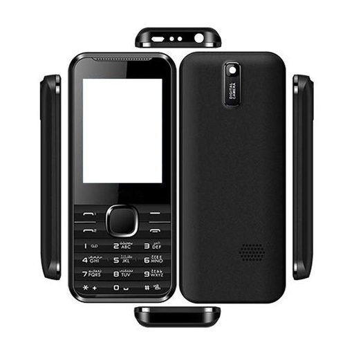 [HS6QB170-1-2] Q Mobile B170 Music Housing Complete (Black)