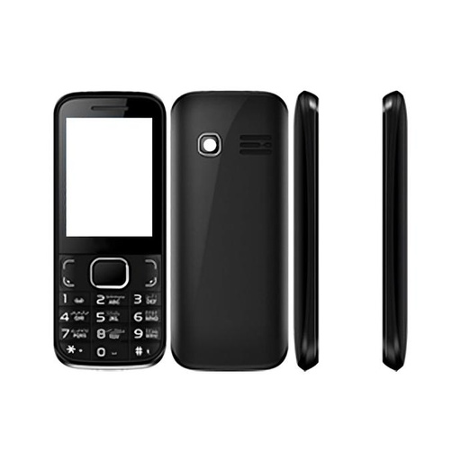 [HS6QB30-1-2] Complete Black Body Replacement for Q Mobile B30 - Durable & Stylish