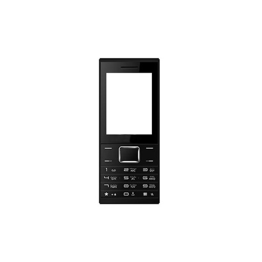 [HS6QD4-1-2] Complete Black Body Replacement for Q Mobile D4 - Durable & Stylish