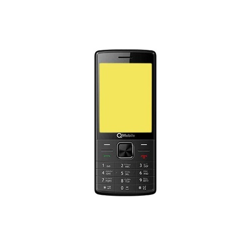 [HS6QK550-1-2] Complete Black Body Replacement for Q Mobile K550 - Durable & Stylish