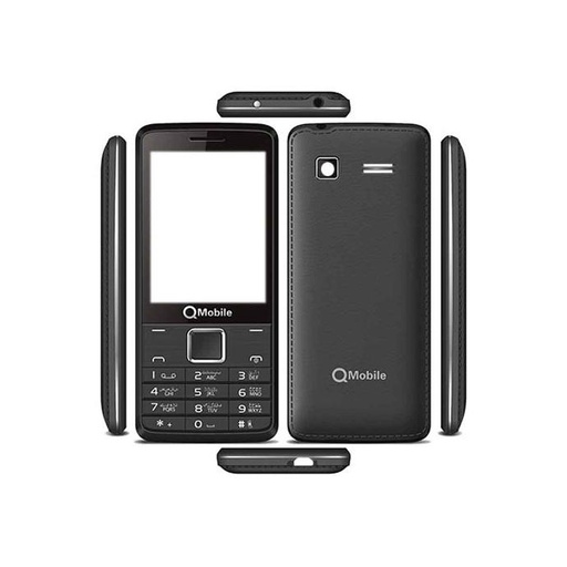 [HS6QR850-1-2] Complete Black Housing for Q Mobile R850 - HS6QR850-1-2 Replacement