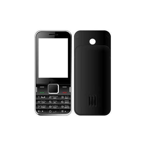 [HS6QS150-1-2] Complete Black Body for Q Mobile - Replacement