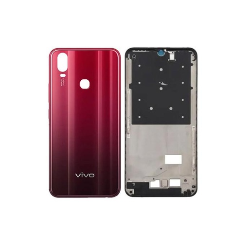 [HS6ViY11-3-4] Vivo Y11 Complete Red Housing