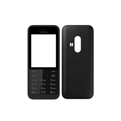 [HS7NK220-1-2] Nokia 220 Hosing Front And Back (Black)