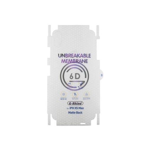 [PL10iPXSMX-3] Unbreakable Membrane Back Sheet for iPhone XS Max - Ultimate Protection