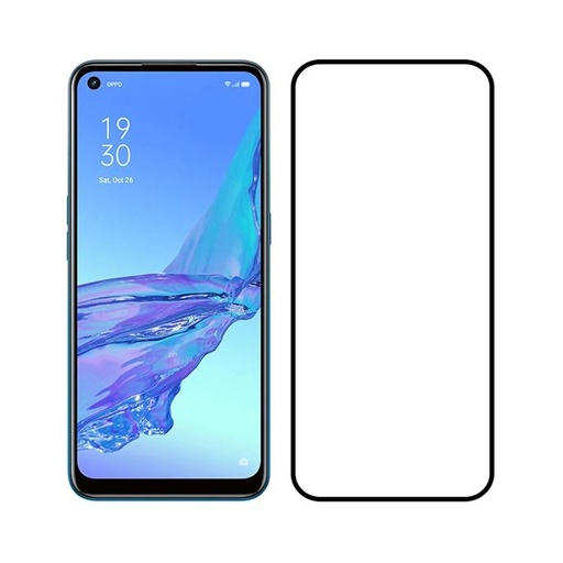 [PL6OA53-2-2] Oppo A53 9D Glass | 9D Glass for Oppo, Realme, Narzo, Samsung, OnePlus & More | Support Multiple Mobiles