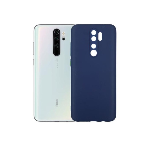 [PO14BMI8PR-1-3] Redmi 8 Pro Soft Matt Pouch Mobile Pouch (Blue)