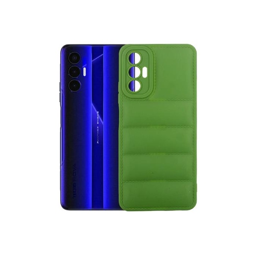 [PO14BTPOV3-3-11] Tecno Pova 3 Soft Pouch Mobile Pouch (Green)