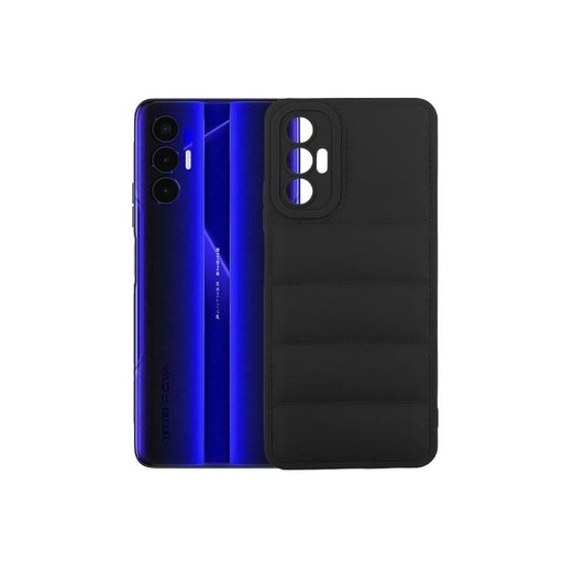 [PO14BTPOV3-3-2] Tecno Pova 3 Soft Pouch Mobile Pouch (Black)