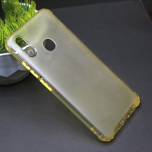 [PO15BVIY90-1-6] Vivo Y90 Back Case Colour Button Mobile Pouch (Yellow)