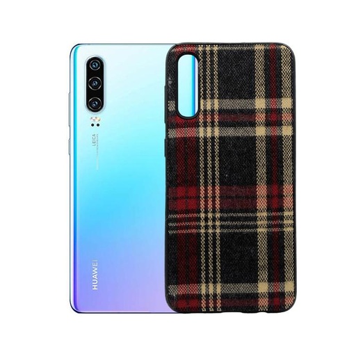 [PO18BHUP30-0-13] Huawei P30 Leather Mobile Pouch - Stylish Protection (Brown)