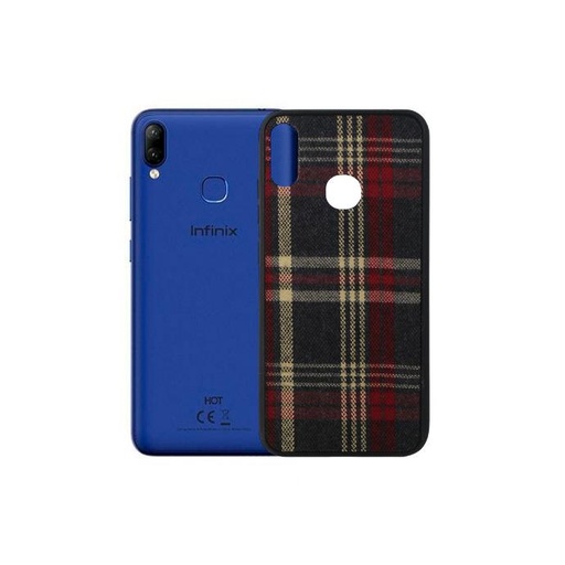 [PO18BIHOT6X-0-4] Infinix Hot 6X Leather Mobile Pouch (Red) - Stylish Protection