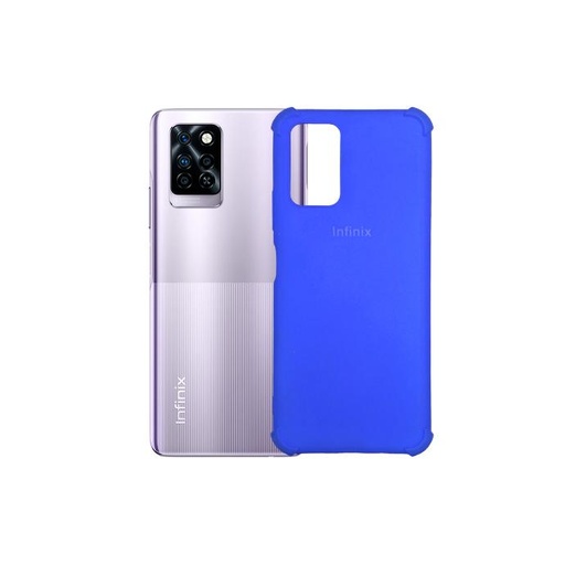 [PO18BINOT10PR-3-3] Infinix Note 10 Pro Puloka Soft Case Mobile Pouch (Blue) - Stylish Protection