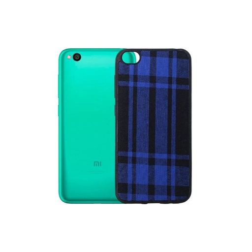 [PO18BMIG0-0-3] Redmi Go Leather Mobile Pouch - Stylish Blue Protection