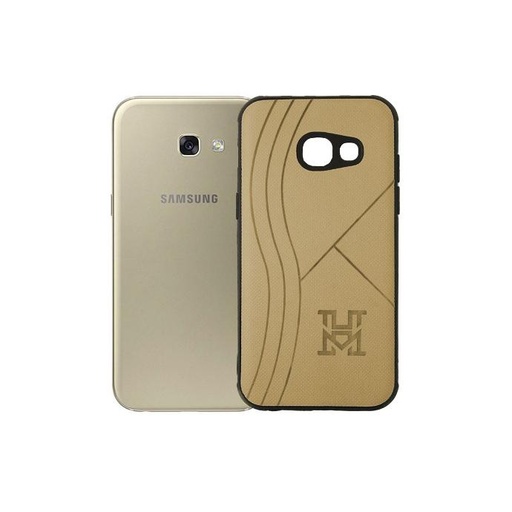 [PO18BSA320-7-13] Samsung A320 Leather Mobile Pouch - Brown