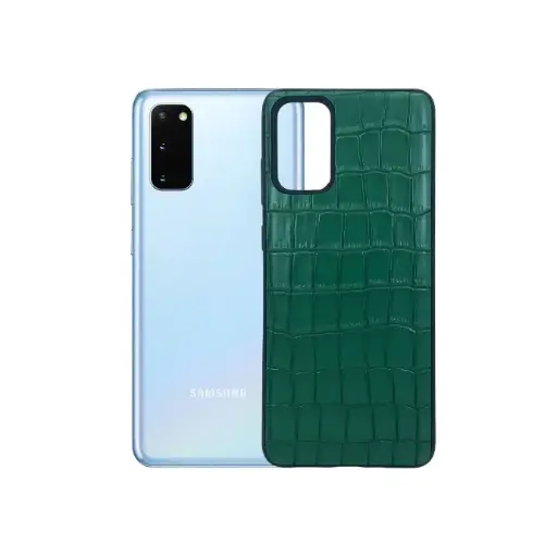 [PO18BSS11-2-11] Samsung S11 Back Mobile Pouch - Durable Green Case for Protection