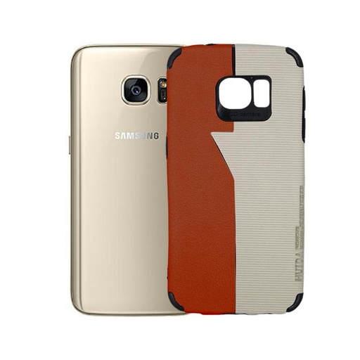 [PO18BSS7-3-13] Samsung S7 (Huida) Dual Leather Case Mobile Pouch (Brown)