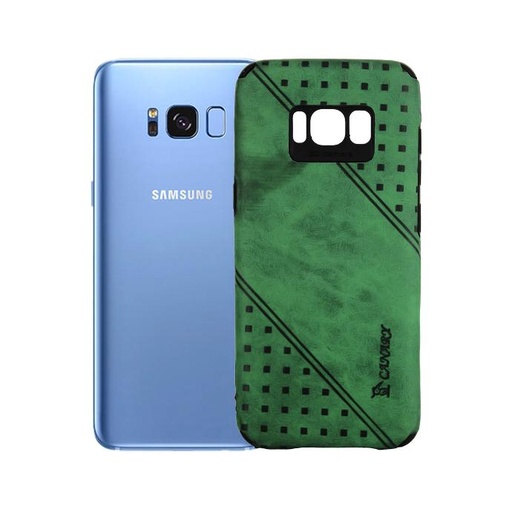 [PO18BSS9-3-11] Samsung S9 Puloka Soft Case Mobile Pouch (Green)