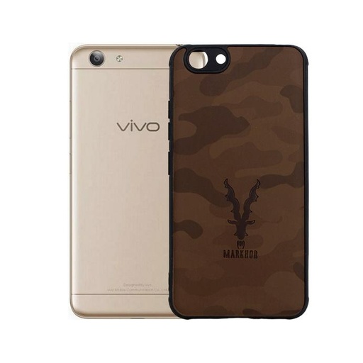 [PO18BVIY5317-3-13] Vivo Y53 2017 Leather Case Mobile Pouch (Brown)