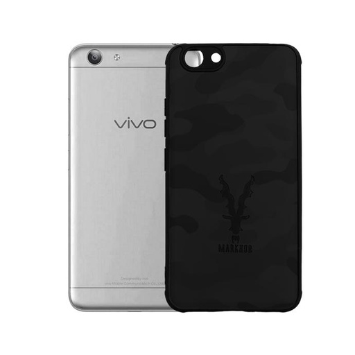 [PO18BVIY5317-3-2] Vivo Y53 2017 Leather Case Mobile Pouch (Black)