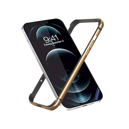 [PO1P2IP13PMX-1-5] Iphone 13 Pro Max 36 Back Degree Case Only Coner Mobile Pouch (Golden)