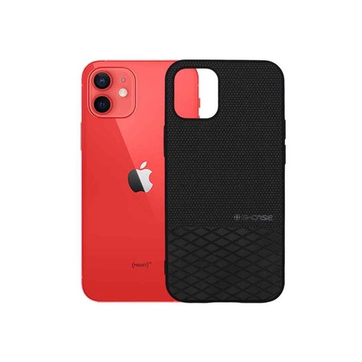 [PO22BIP12-0-2] Iphone 12 Back Case G Case Mobile Pouch (Black)