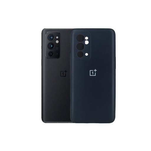 [PO23B1PL9RT-1-17] OnePlus 9Rt Soft Silky Case Mobile Pouch (Navy Blue)