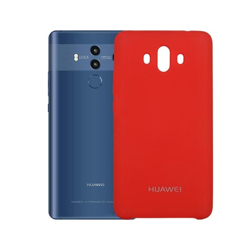 [PO23BHUMAT10-1-4] Huawei Mate 10 Back Case Soft Mobile Pouch (Red)