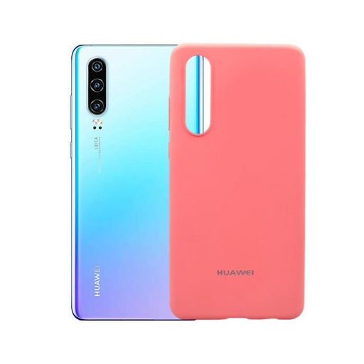 [PO23BHUP30PR-0-15] Huawei P30 Pro Soft Silky Case Mobile Pouch (T-Pink)