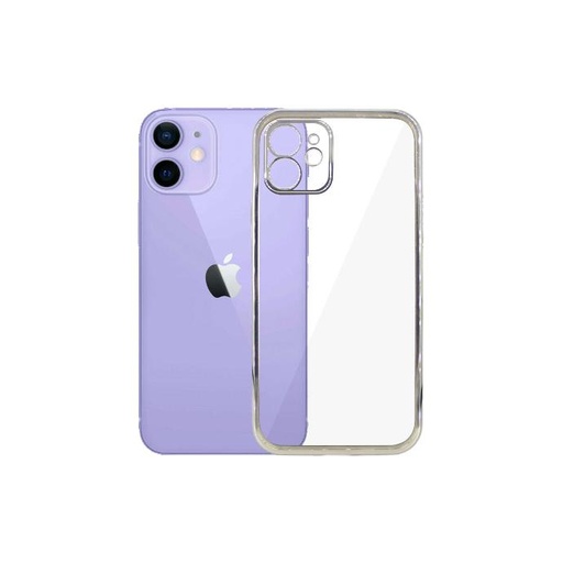 [PO23BIP12-3-7] Iphone 12 J-Case Mobile Pouch (Silver)