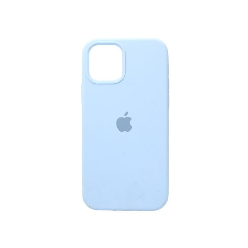 [PO23BIP12PR-1-16] Iphone 12 Pro Back Case Soft S Mobile Pouch (Sky Blue)