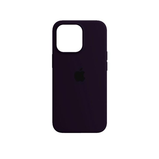 [PO23BIP13-1-12] Iphone 13 Back Case Soft Silky Mobile Pouch (Purple)