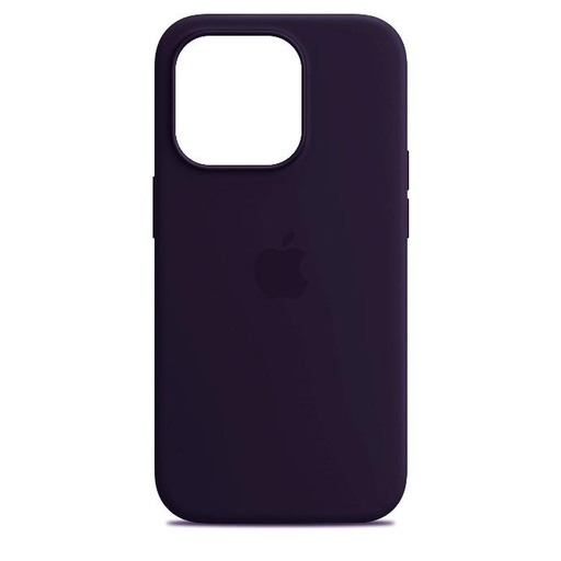 [PO23BIP13PMAX-1-12] Iphone 13 Pro Max Back Case Soft Mobile Pouch (Purple)