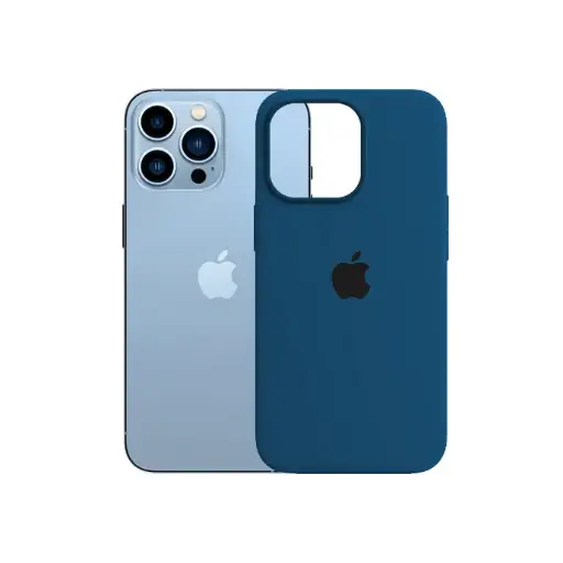 [PO23BIP13PMAX-1-3] Iphone 13 Pro Max Original Official Case Mobile Pouch (Blue)