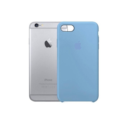 [PO23BIP6G-1-16] Iphone 6 Soft Silky Case Mobile Pouch (Sky Blue)