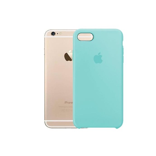 [PO23BIP6GPL-1-14] Iphone 6G Plus Back Case Soft Mobile Pouch (Sea Green)