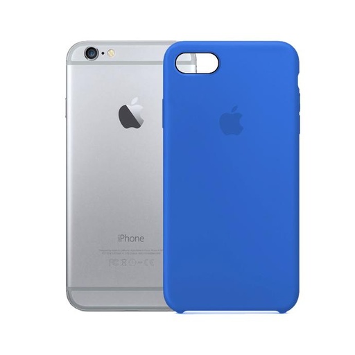 [PO23BiP6GPL-1-3] Iphone 6G Plus Back Case Soft Mobile Pouch (Blue)