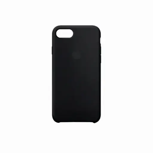 [PO23BIP7G-1-2] Iphone 7G Back Case Soft Silky Mobile Pouch (Black)