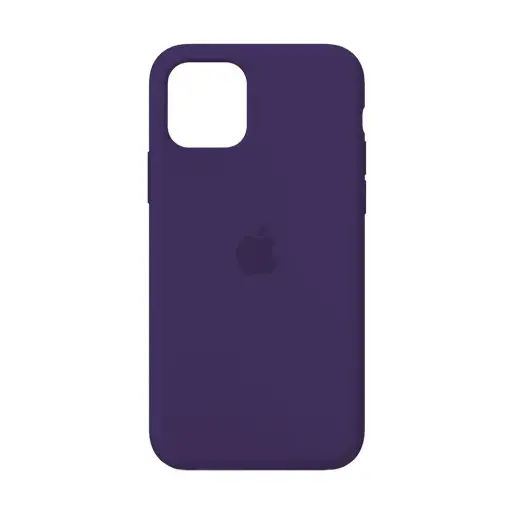 [PO23BIPXIMAX-1-12] Iphone 11 Pro Max Back Case Soft Mobile Pouch (Purple)