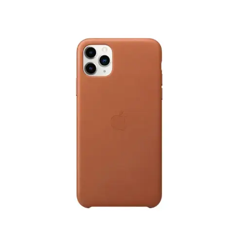 [PO23BIPXIMAX-1-13] Iphone 11 Pro Max Back Case Soft Mobile Pouch (Brown)