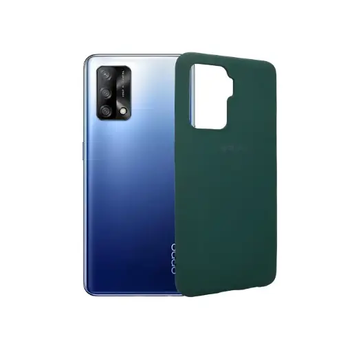 [PO23BOF19-3-11] Oppo F19 Back Case Soft Colour Mobile Pouch (Green)
