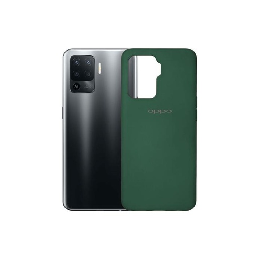 [PO23BOF19PR-3-11] Oppo F19 Pro Back Case Soft Colour Mobile Pouch (Green)